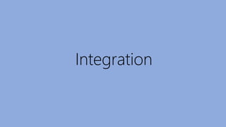Integration
 