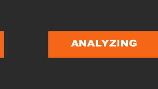 ANALYZING
 