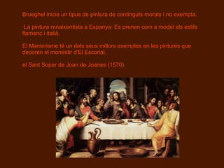 - Façanes organitzades en tres cossos verticals, el central més alt que els laterals, que s'hi uneixen a través de volutes. El conjunts està coronat per un gran frontó triangular. Els models de l'arquitectura romana de vegades són presents a la façana de les esglésies, que té forma d'arc de triomf. ARQUITECTURA CIVIL: - Utilitats virtuviana. - El palau i la vil·la suburbana,teatres, hospitals i biblioteques · Palaus i vil·les: palaus tenen una forma cúbica, coronada per una  cornisa, i motllures horitzontals que separen els 3 pisos, estructurats en  3 ordres: toscà o dòric, jònic i corinti.. Organització interna de l'edifici al  voltant del cortile o pati central.  