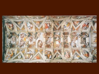 ESCULTURA CINQUECENTO : Continua la línia dels Quattrocento interessada pel naturalisme i per  l'home. Utilització de la forma  serpentinata  que reforça el dinamisme Predomini de les línies corbes 