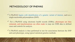 Phenome Wide Association Study - PWAS.pptx