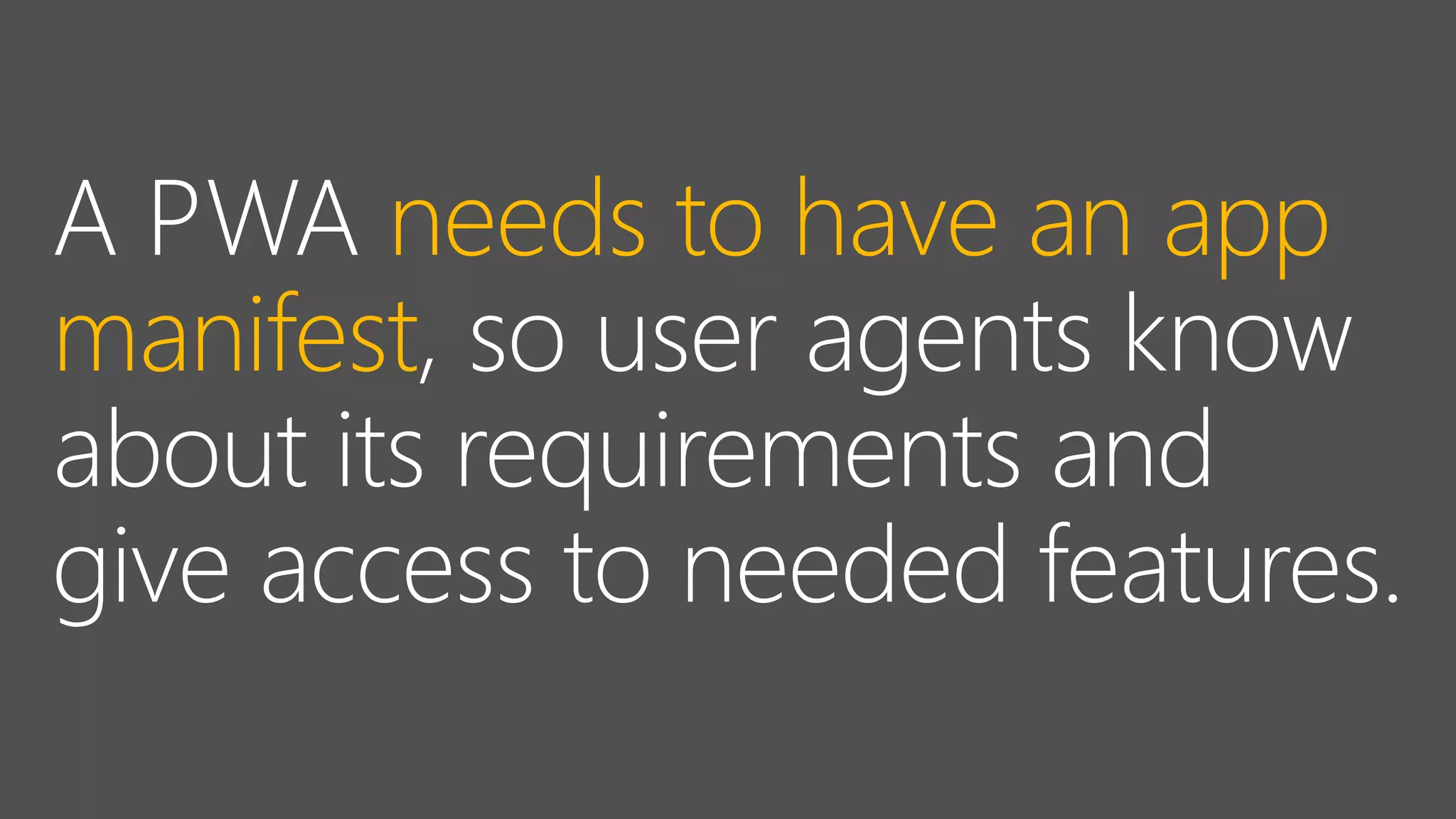 needs to have an app
manifest
 