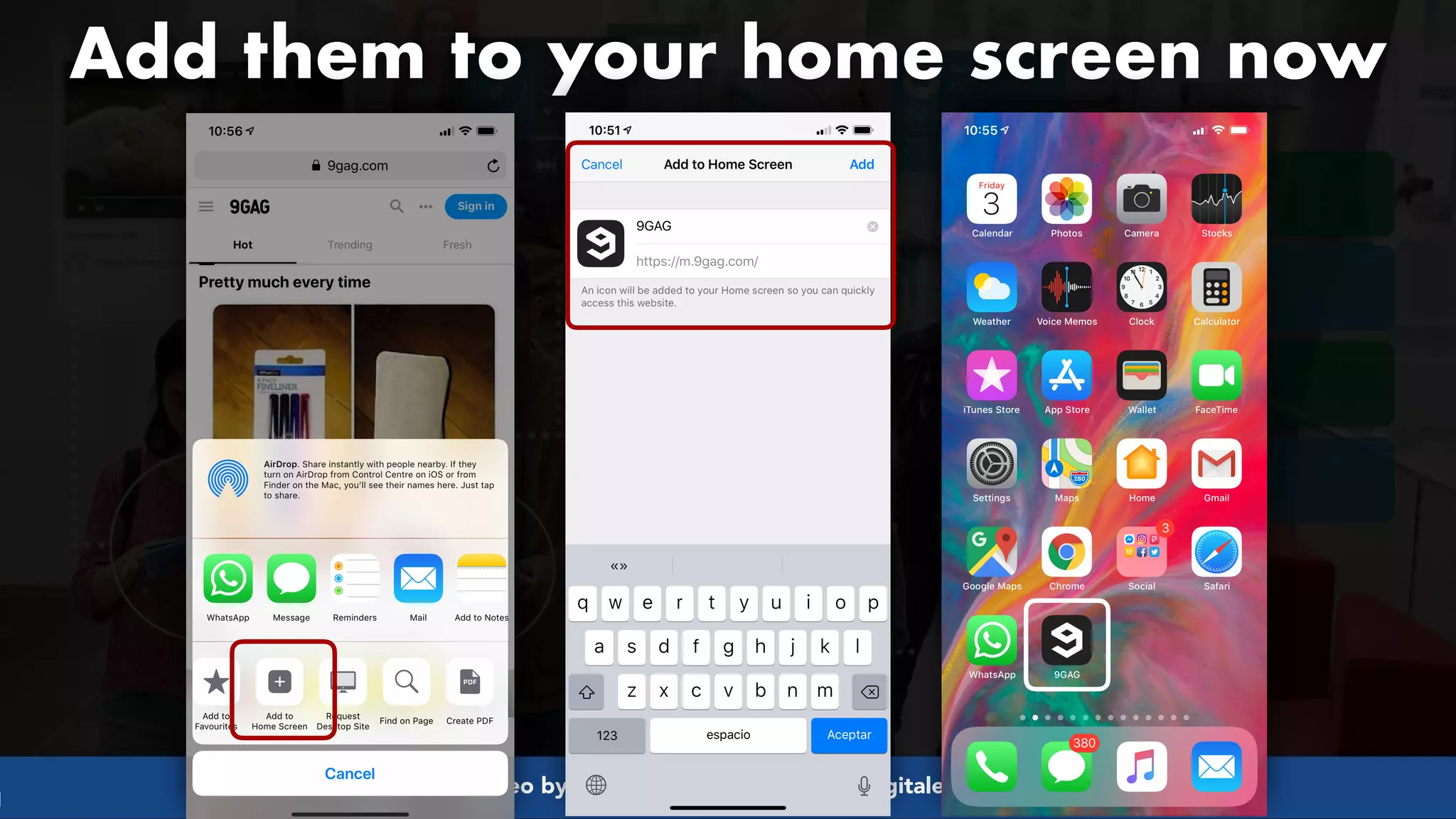 #pwaseo by @aleyda from #orainti at @digitaleliteday!
Add them to your home screen now
 