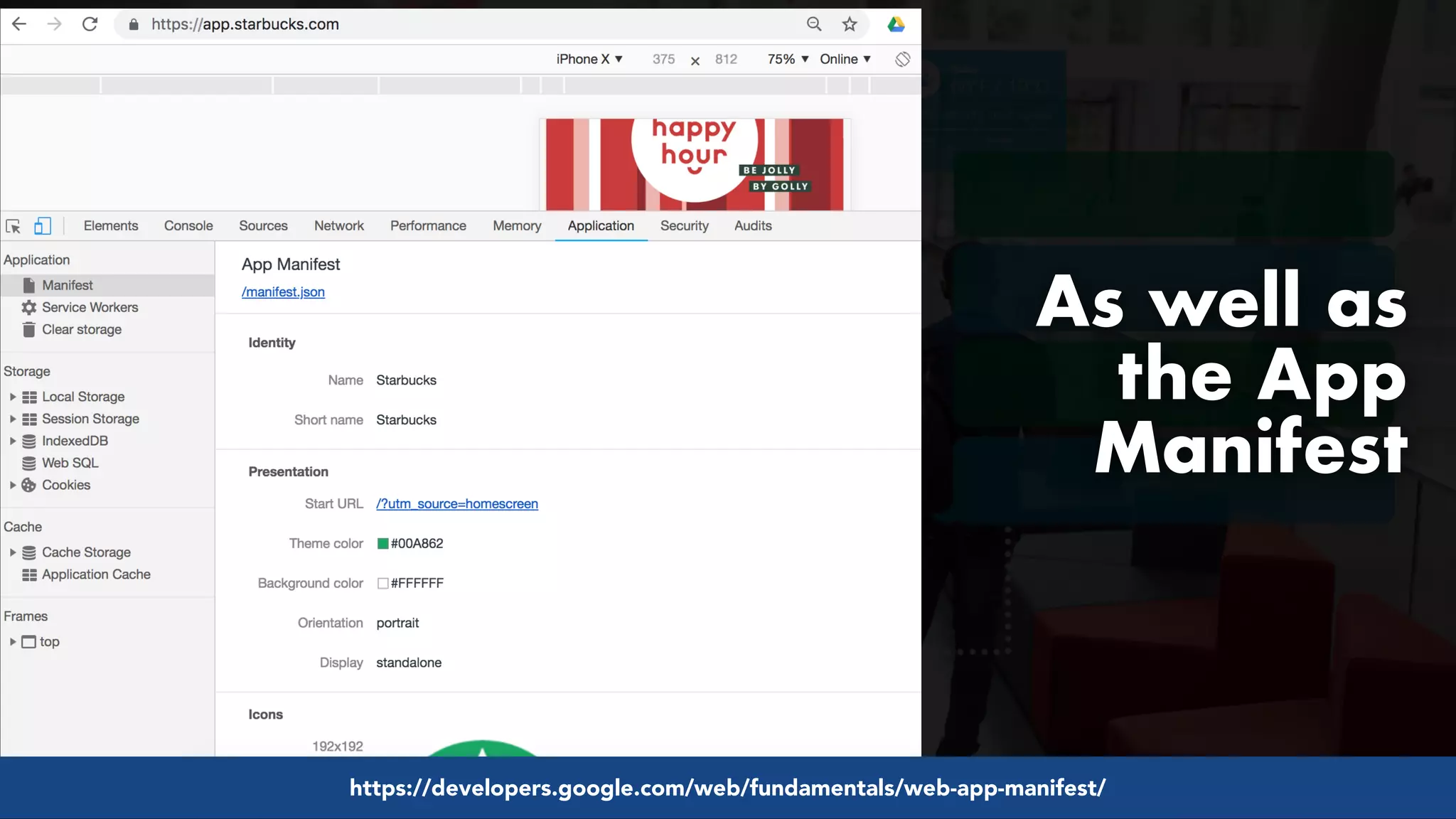 #pwaseo by @aleyda from #orainti at @digitaleliteday!
As well as
the App
Manifest
https://developers.google.com/web/fundamentals/web-app-manifest/
 