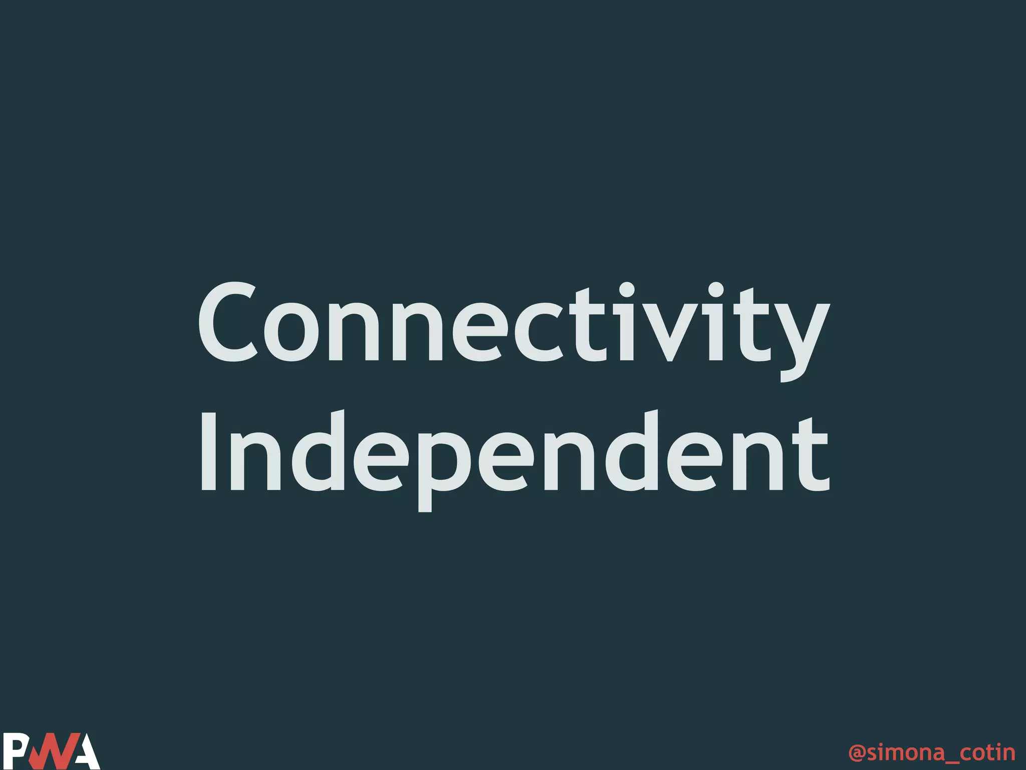 @simona_cotin Connectivity Independent 