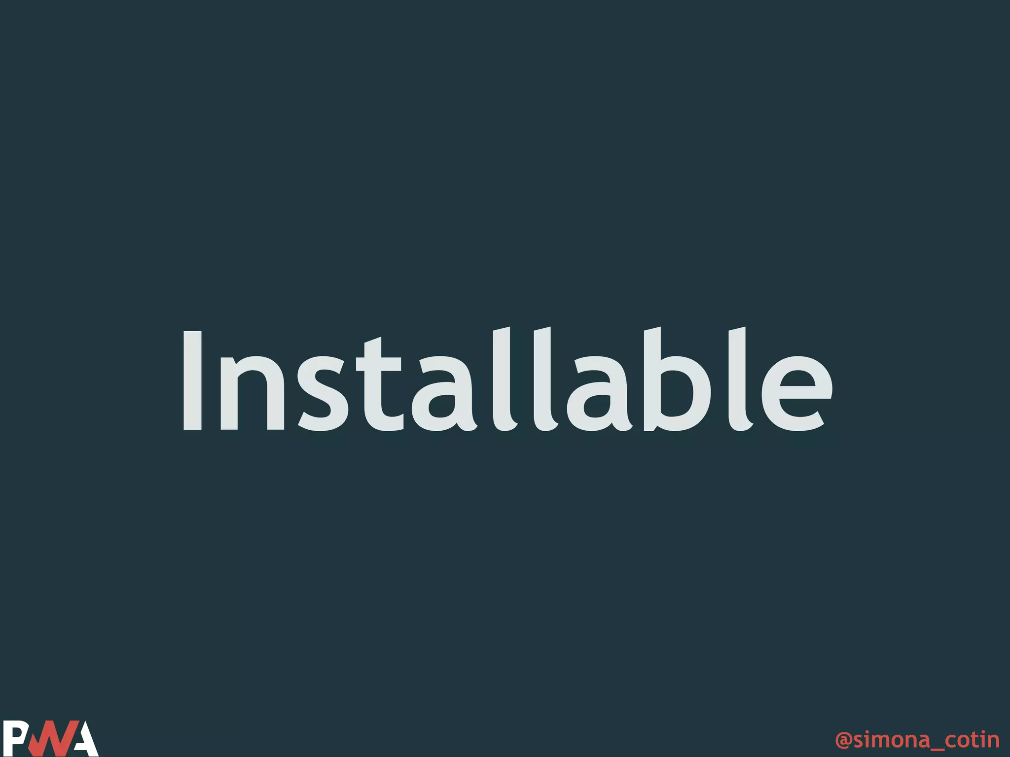 @simona_cotin Installable 