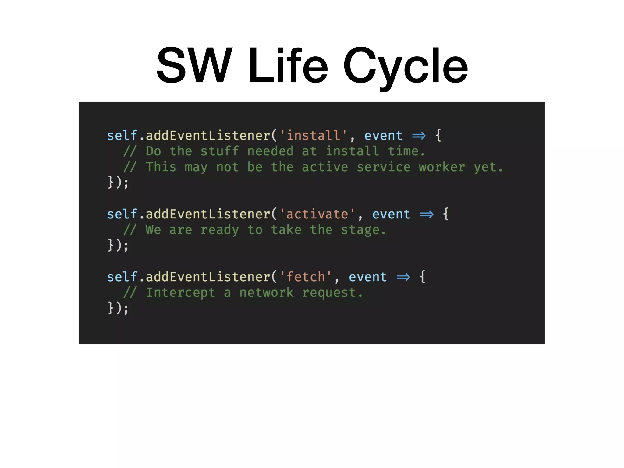 SW Life Cycle
 