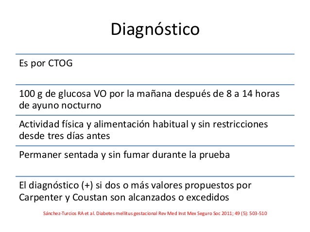 Diabetes mellitus gestacional Diabetes mellitus gestacional
