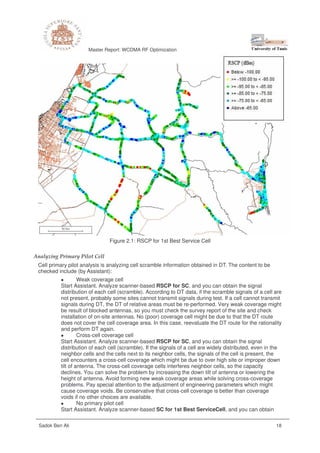 UMTS Drive Test Analysis and Examples | PDF