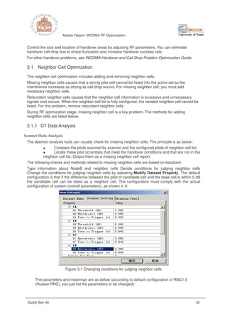 UMTS Drive Test Analysis and Examples | PDF