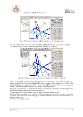 UMTS Drive Test Analysis and Examples | PDF