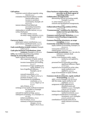 PwC Consolidation Equity Method Accounting 2015