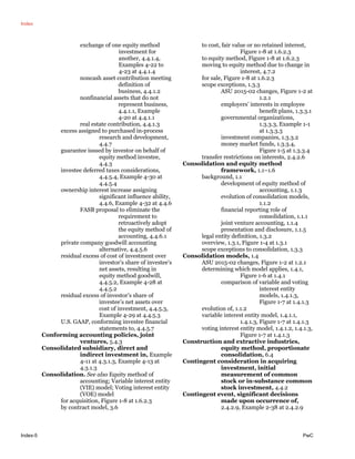 PwC Consolidation Equity Method Accounting 2015