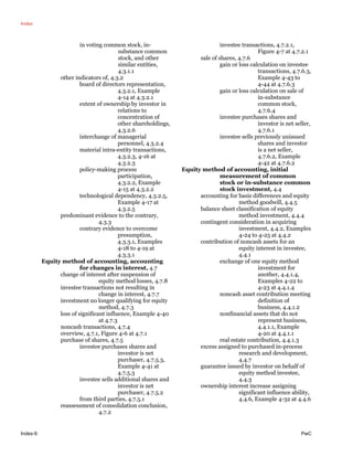 PwC Consolidation Equity Method Accounting 2015