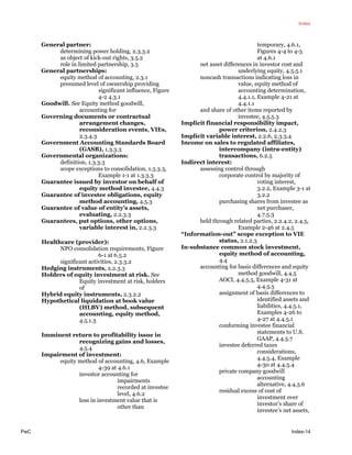 PwC Consolidation Equity Method Accounting 2015