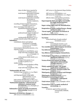 PwC Consolidation Equity Method Accounting 2015