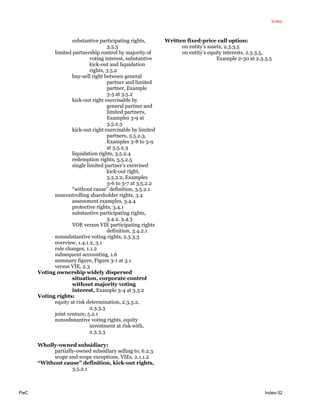 PwC Consolidation Equity Method Accounting 2015