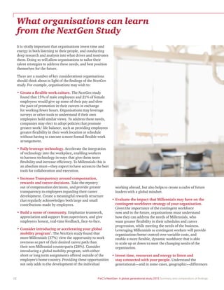 PwC’s NextGen: A global generational study 2013 Summary and compendium of findings					 13
that are at play and manage emp...