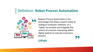Pwc rpa with ui path - raf tiberio | PPTX