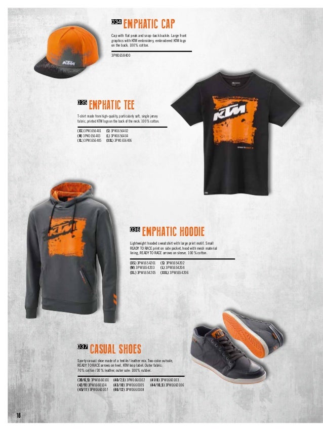 KTM Vert Hoodie PowerWear Original KTM Casual Clothing