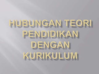 Kurikulum Pendidikan