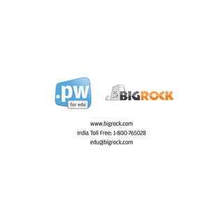 BigRock {pw for edu} Initiative