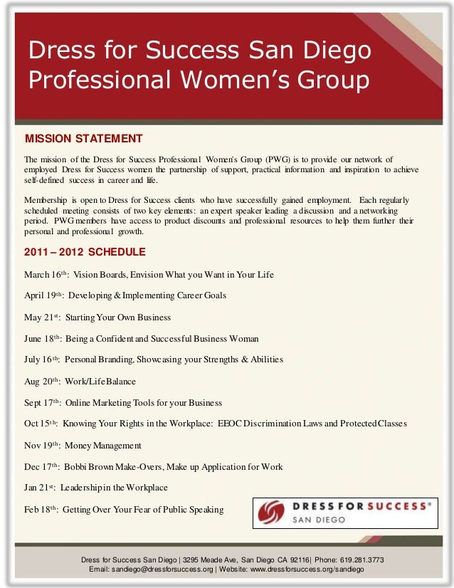 dress for success professional womens group flyer dress for success flyer