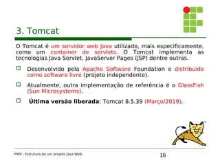 Programação para Web II: Estrutura de um projeto Java Web | PDF