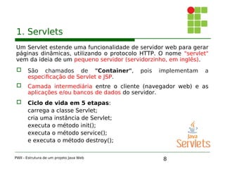 Programação para Web II: Estrutura de um projeto Java Web | PDF
