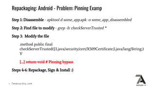 Pwning mobile apps without root or jailbreak
