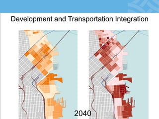 Development and Transportation Integration 
2040  