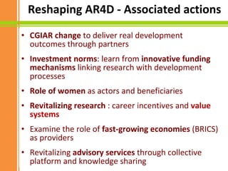 Building from Demand: Reshaping Tomorrow’s Agriculture Today