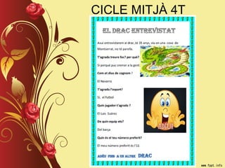 CICLE MITJÀ 4T
 