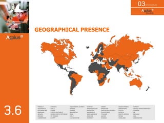 GEOGRAPHICAL PRESENCE
 