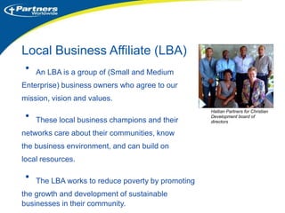 “If we build strong families we can build a strong nation. The care you put into building your family is what you will do to build your country.”partnersworldwide.org