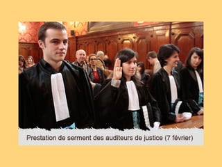 La formation initiale à l'ENM