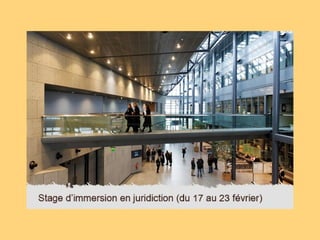 La formation initiale à l'ENM