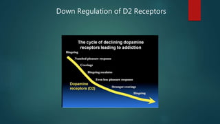 Down Regulation of D2 Receptors
 