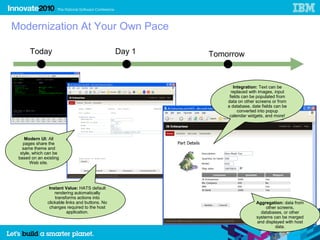 Using Dojo Javascript Framework with Rational HATS | PPT
