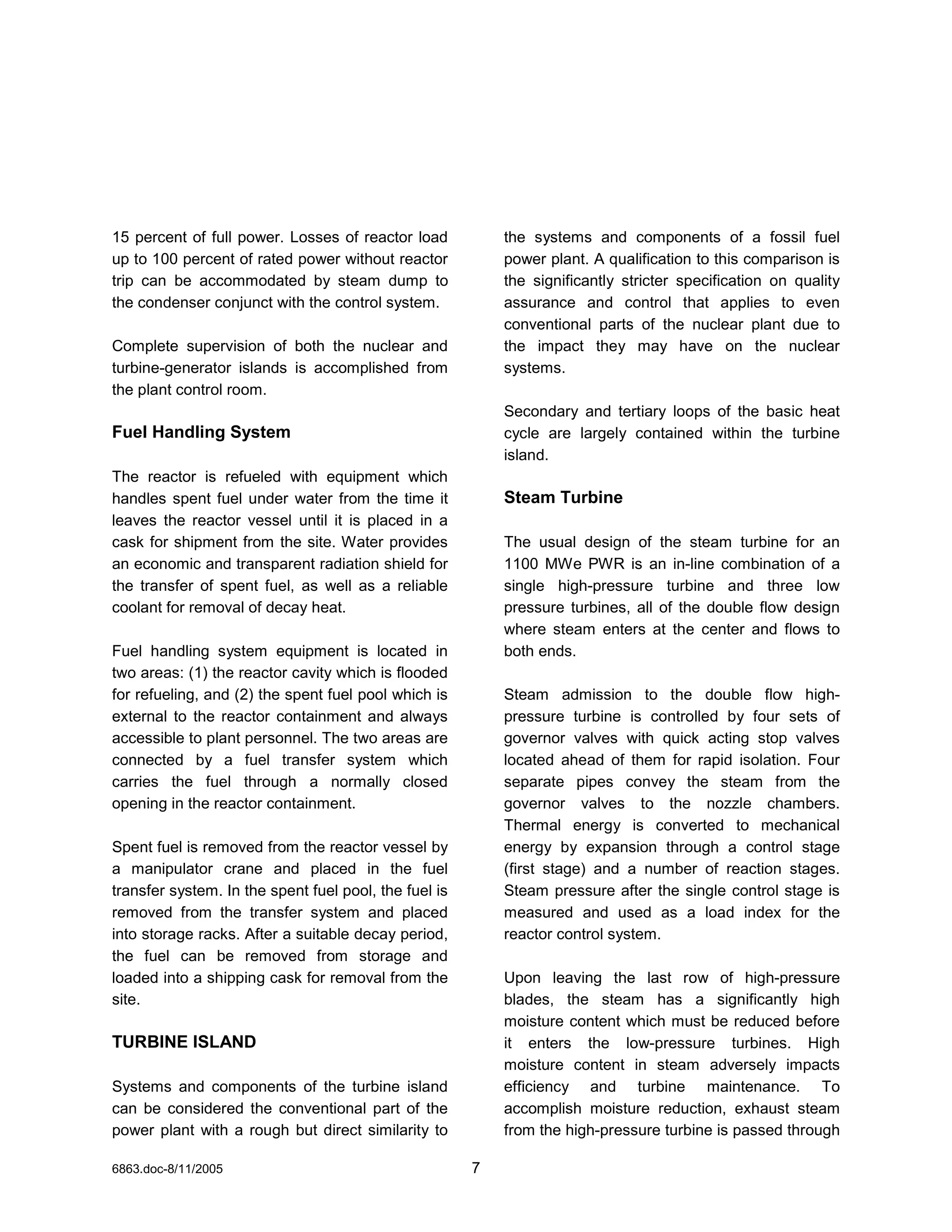 The westinghouse pressurized water reactor nuclear power plant | PDF ...