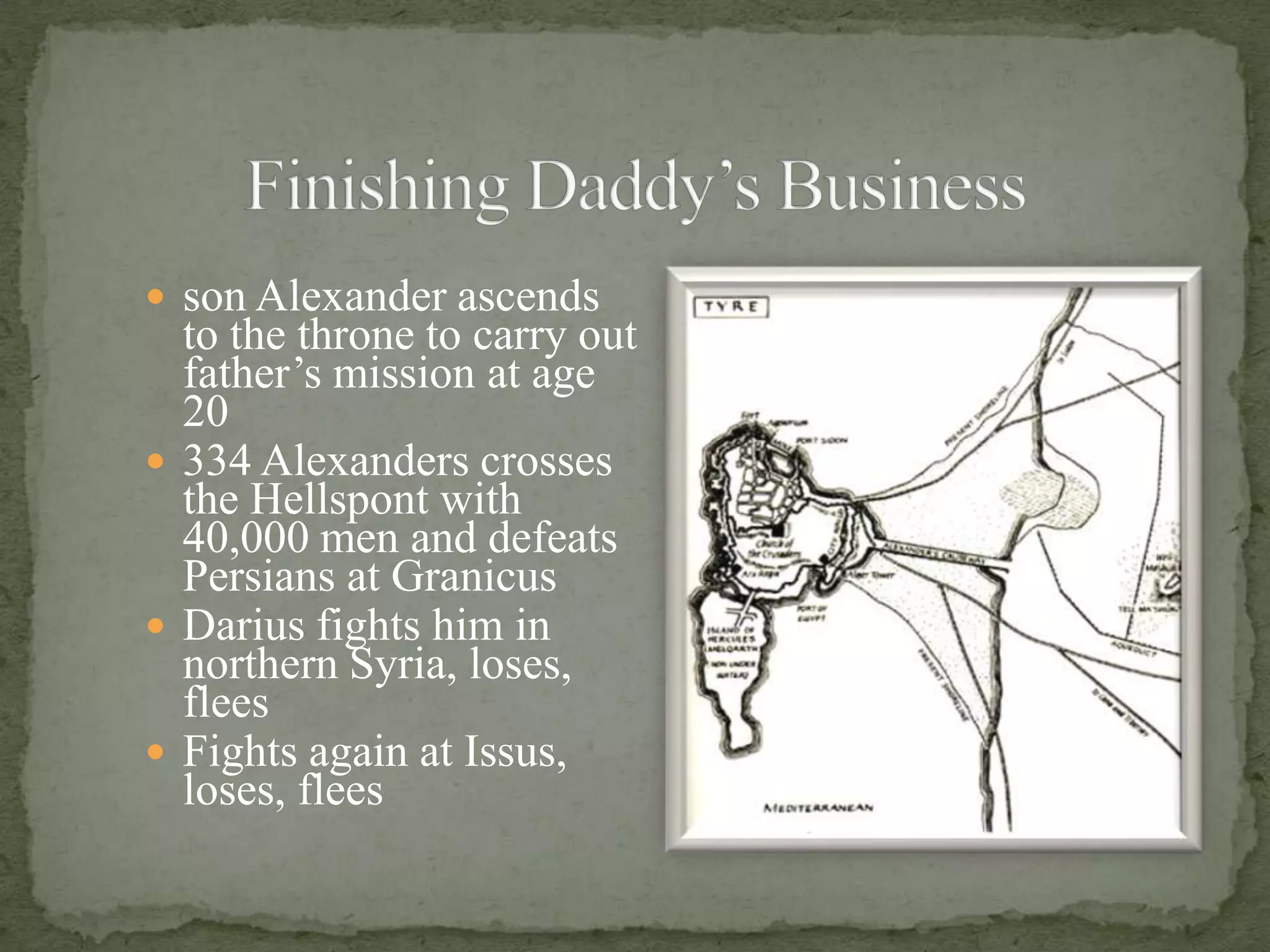 Middle class armyPhalanx Strategyhoplite and phalanx style was shock combatother infantry had lighter army, shorter spears, smaller shieldsarmies would charge directly at each other in hopes of simply breaking the linebattles rarely lasted more than 1 hourcasualties usually light, but slain often included most influential citizens and generals who led from front16 man ranks, drilled to turn in any directionspears would counter cavalry, swords would counter infantry, shields would counter archerysiege warfare not created yet