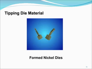 Formed Nickel Dies Tipping Die Material 