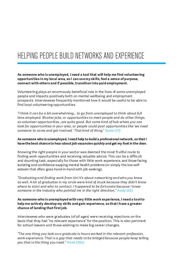 creating digital tools for mental health and employment support the jobs in my local area