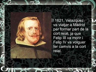 1era etapa: Influencies Es deixa influir per Caravaggio (un pintor itlià) 