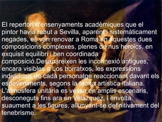 El noi està bebent, és a dir, està adquirint coneixements. 