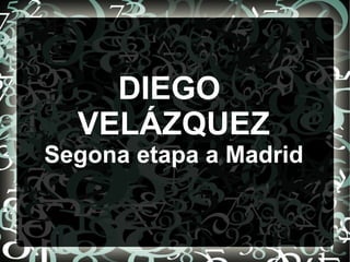 La gran influència de Caravaggio és deguda a l'arribada de grabats i còpies procedents d'Itàlia. 