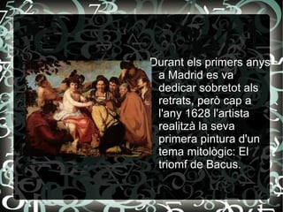 L' AIGUADER DE SEVILLA És una de les millors obres abans del seu trasllat a Madrid. 