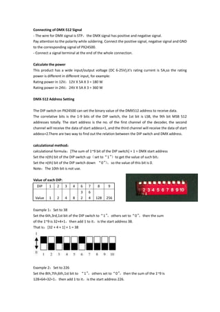 Px24500 dmx-driver | PDF