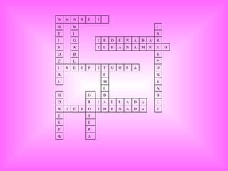 A M A B L E N M I T I R I G O R D E N A D A R S A E L B A N A M R E H O B S C L P I R E S P E T U O S A O A I N L M S I A H G D B O R C A L L A D A L N D E S O R D E N A D A E E S S E T R A A 