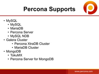Percona XtraDB Cluster - Small Presentation | PDF